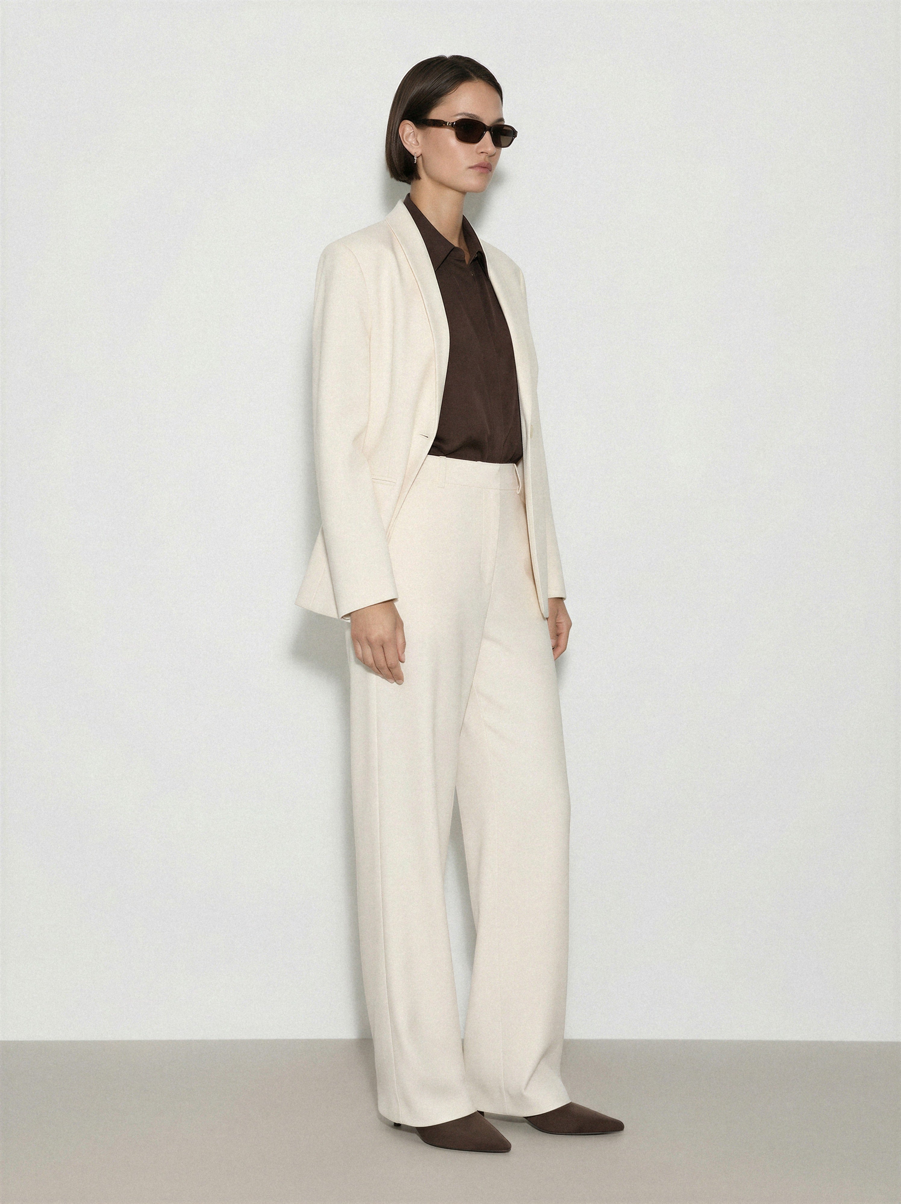 Wide-Leg Trousers