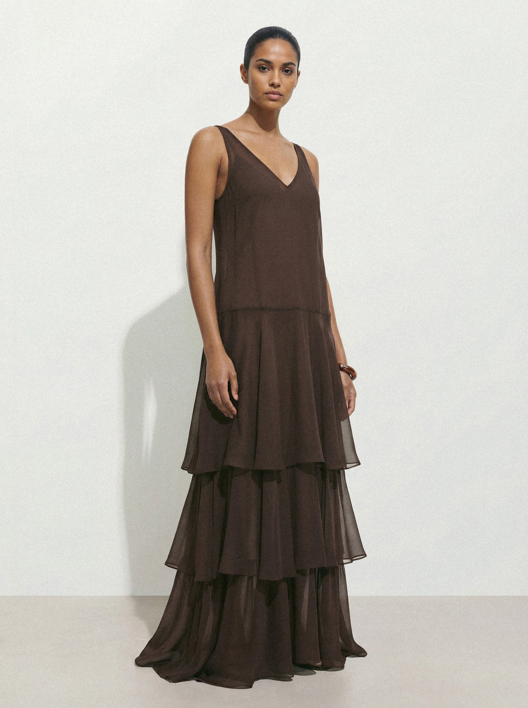 Tiered Maxi Dress