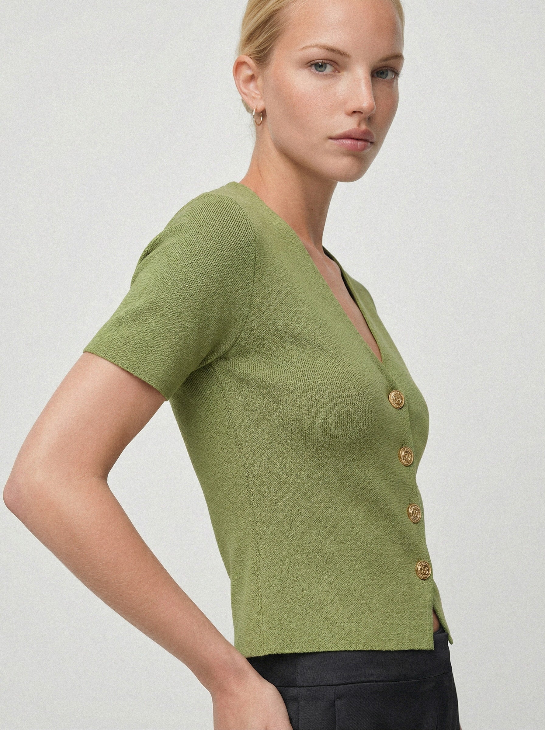 Short Sleeve Cardigan