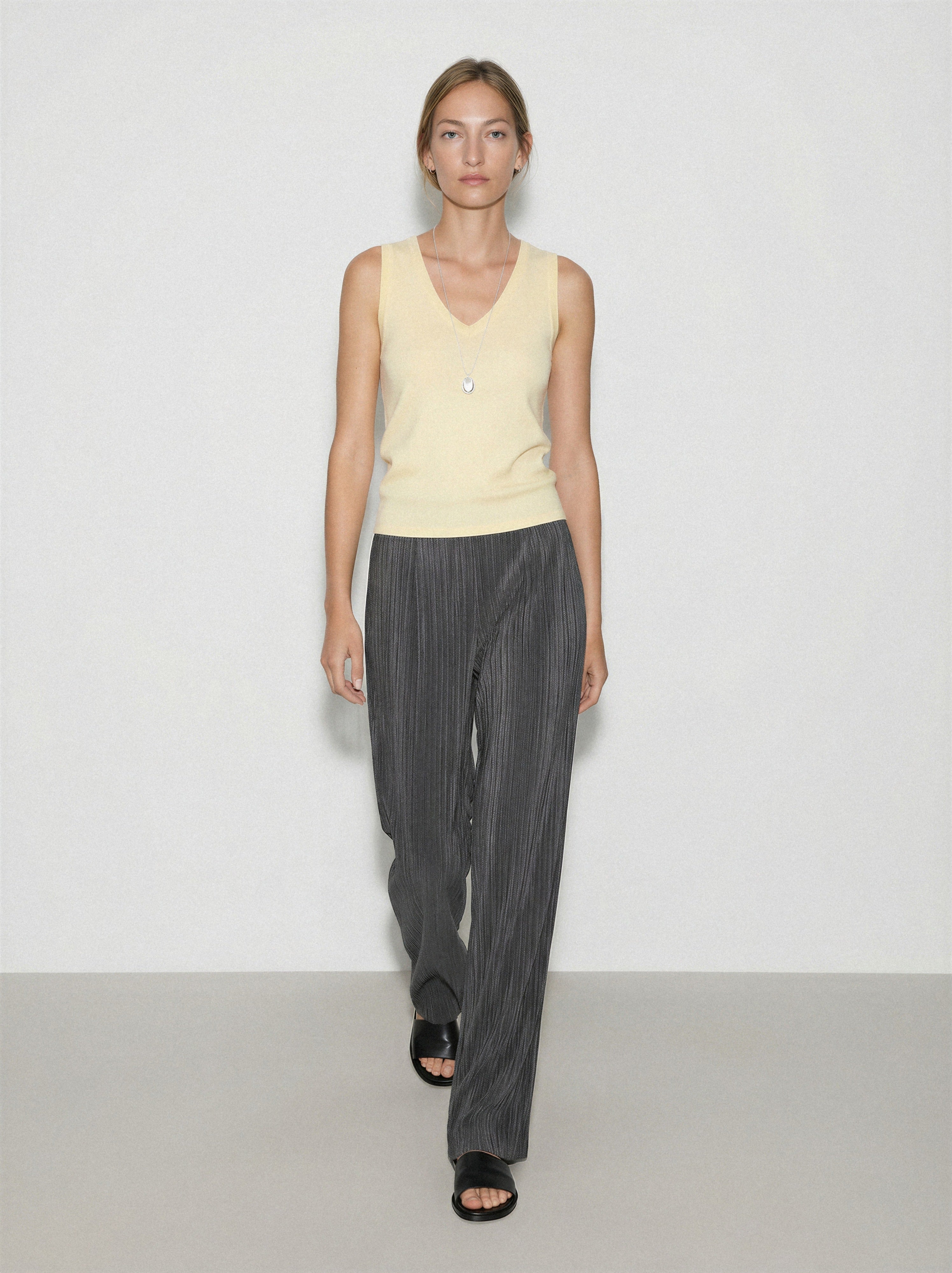 Pleated Trousers