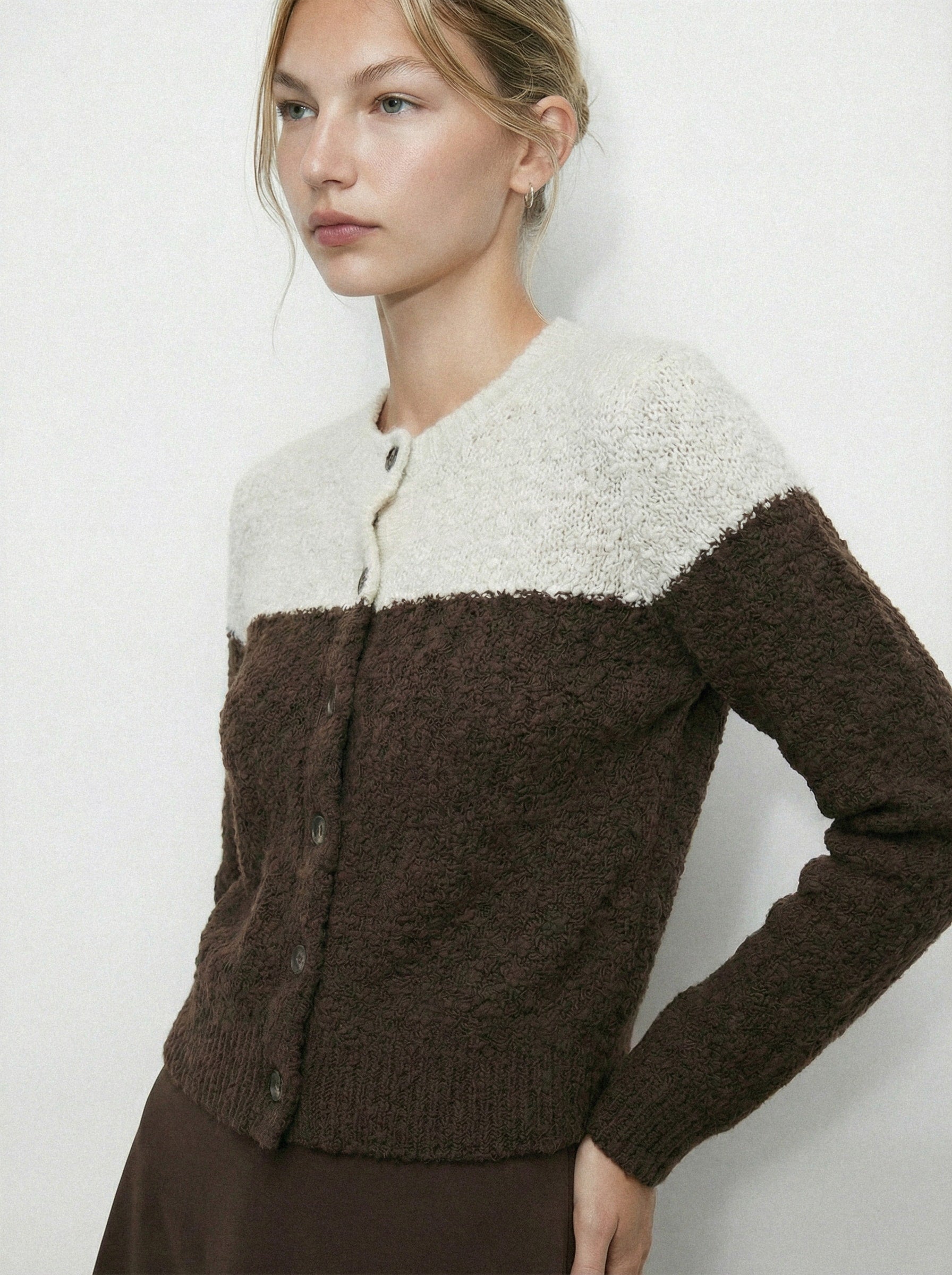 Colorblock Cardigan