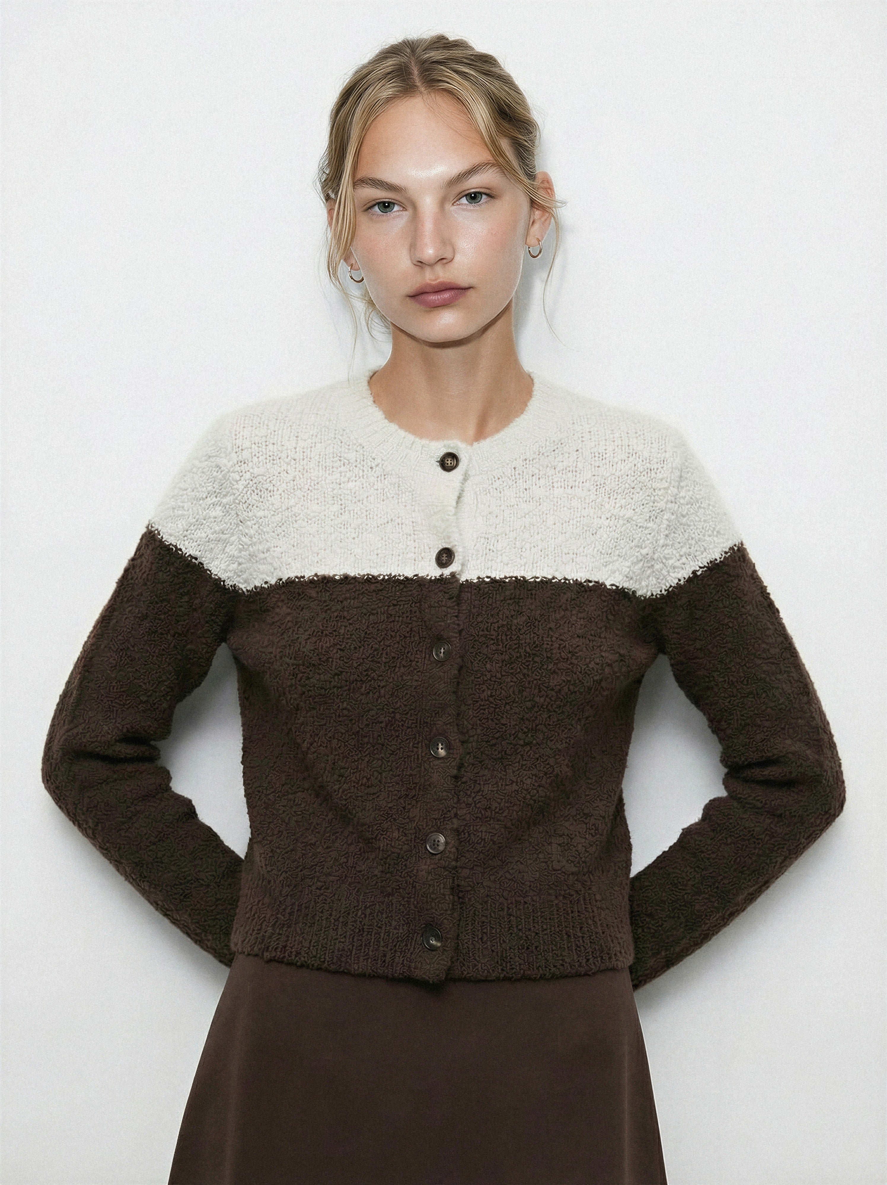 Colorblock Cardigan