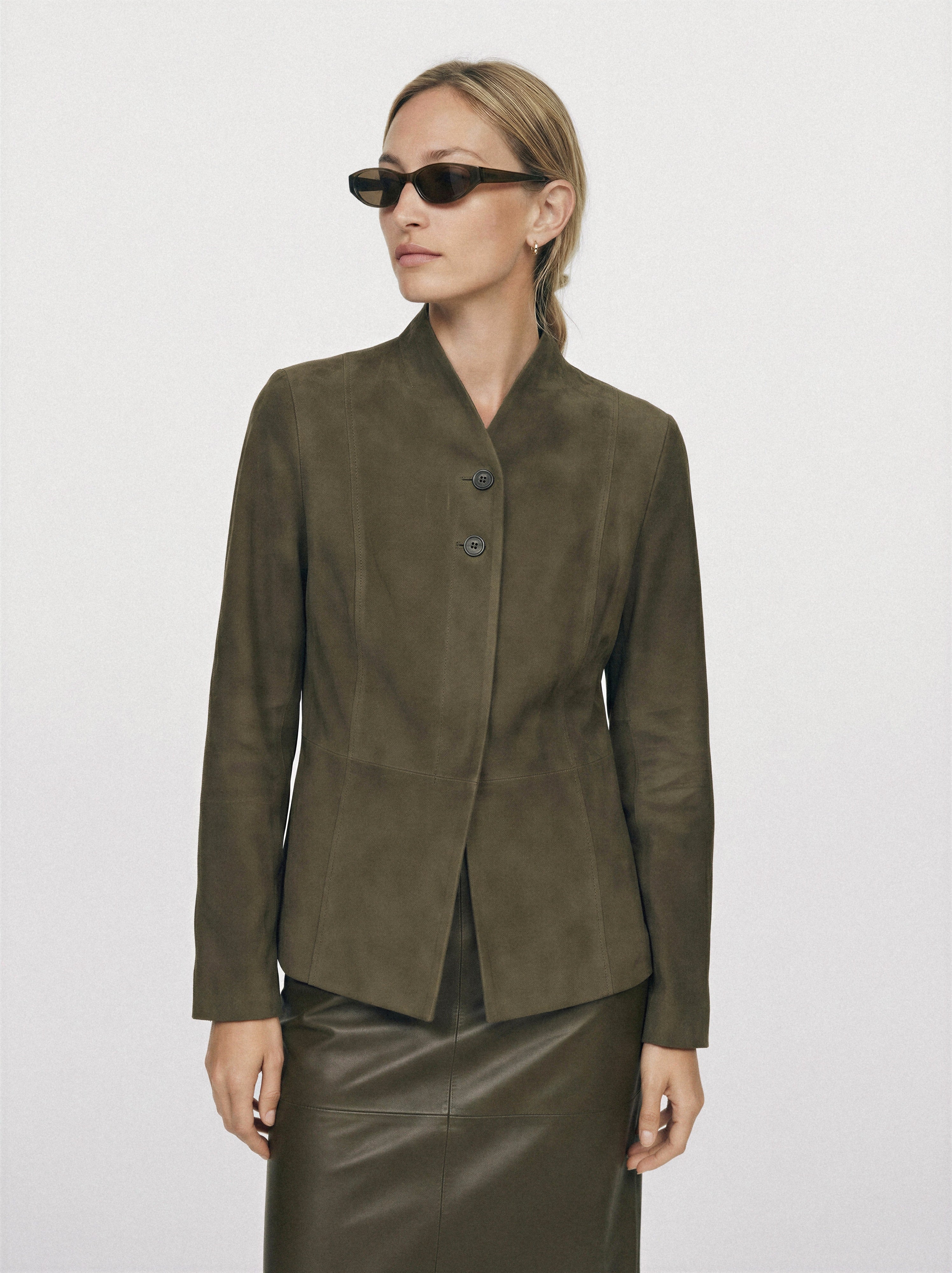 Structured Button Jacket